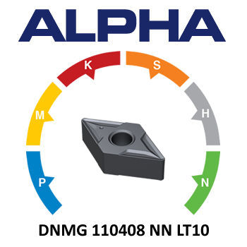 LAMINA ALPHA DNMG 110408-NN, LT10 (10 st)