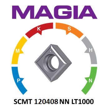 LAMINA MAGIA SCMT 120408-NN, LT1000 (10 st)