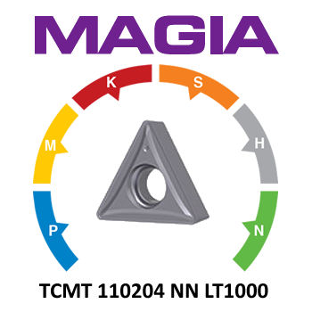 LAMINA MAGIA TCMT 110204-NN, LT1000 (10 st)