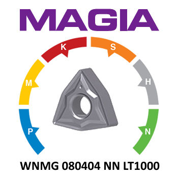LAMINA MAGIA WNMG 080404-NN, LT1000 (10 st)