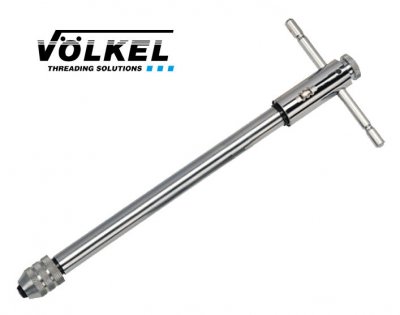 VÖLKEL Lång tapphållare för M5-M12 (fyrkant 4.5-8 mm)