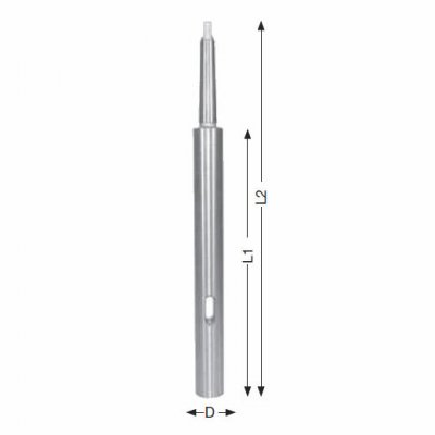 Förlängningshylsa MK1 L=300 mm