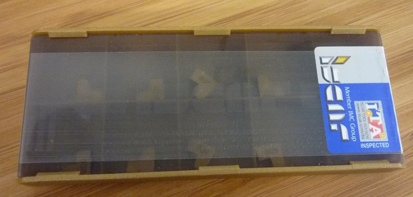 ISCAR TAG N3CB IC808 Insert – 10 Pieces, Genuine, MPN 6004484